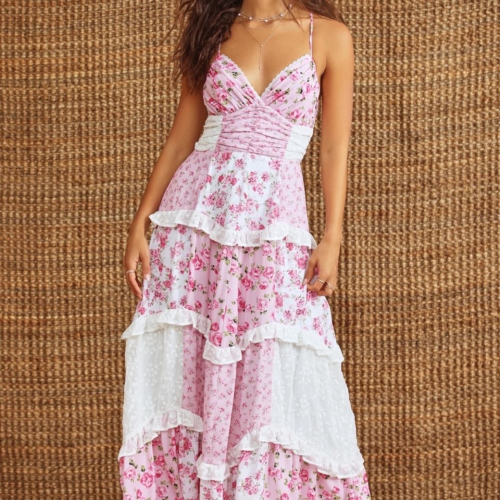 Altar'd State Aderny Maxi Dress